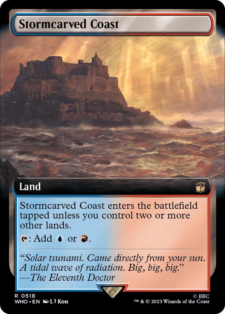 Stormcarved Coast (Extended Art) [Doctor Who] | Red Riot Games CA