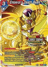 Emperor's Death Beam (Regional Championship 2020) (BT9-109) [Tournament Promotion Cards] | Red Riot Games CA