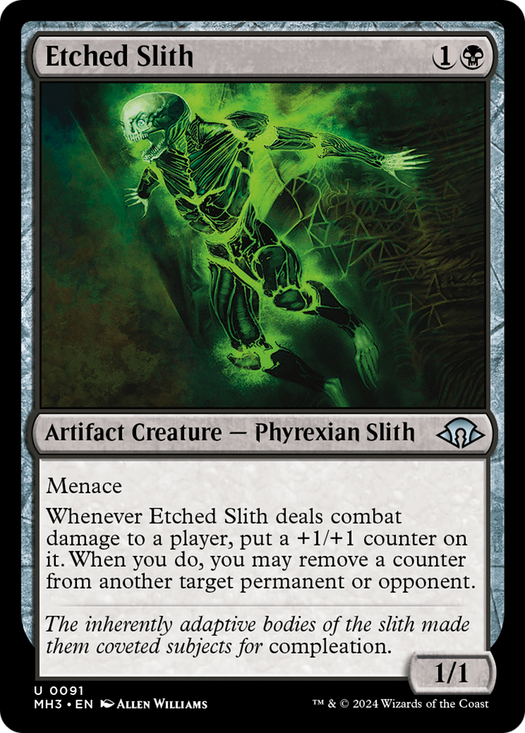 Etched Slith [Modern Horizons 3] | Red Riot Games CA