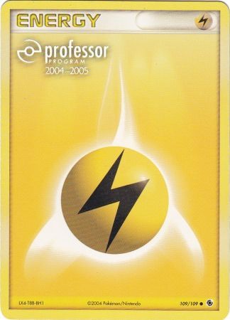 Lightning Energy (109/109) (2004 2005) [Professor Program Promos] | Red Riot Games CA