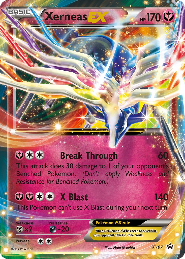 Xerneas EX (XY07) [XY: Black Star Promos] | Red Riot Games CA