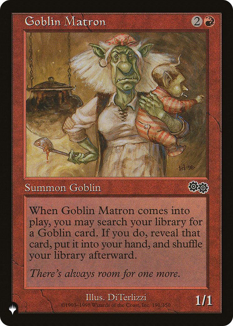 Goblin Matron (USG) [The List Reprints] | Red Riot Games CA