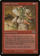 Goblin Matron (USG) [The List Reprints] | Red Riot Games CA