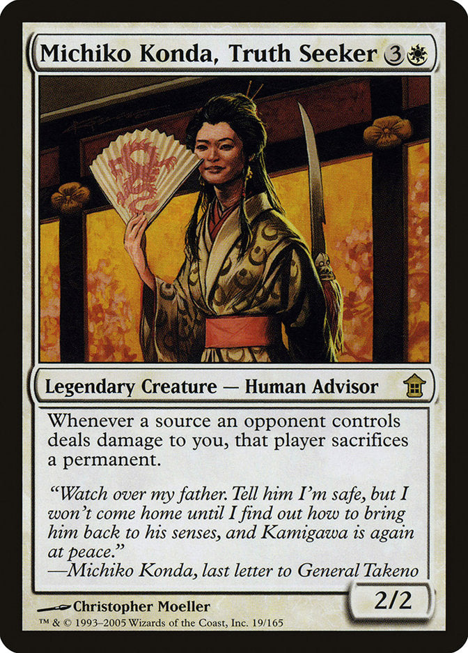 Michiko Konda, Truth Seeker [Saviors of Kamigawa] | Red Riot Games CA