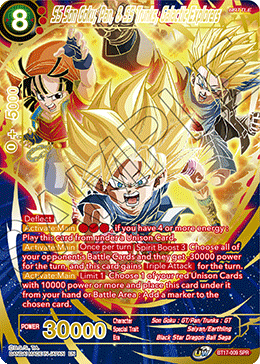 SS Son Goku, Pan, & SS Trunks, Galactic Explorers (SPR) (BT17-009) [Ultimate Squad] | Red Riot Games CA