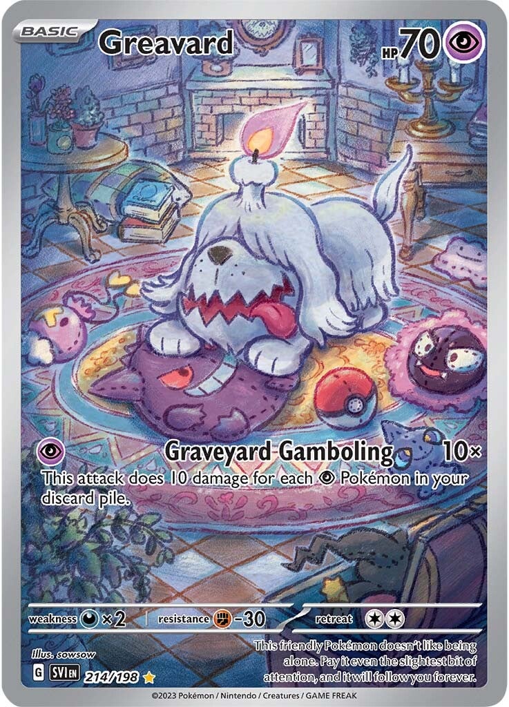 Greavard (214/198) [Scarlet & Violet: Base Set] | Red Riot Games CA