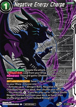 Negative Energy Charge (Tournament Pack Vol. 8) (Winner) (P-389) [Tournament Promotion Cards] | Red Riot Games CA