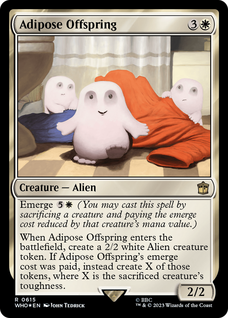Adipose Offspring (Surge Foil) [Doctor Who] | Red Riot Games CA