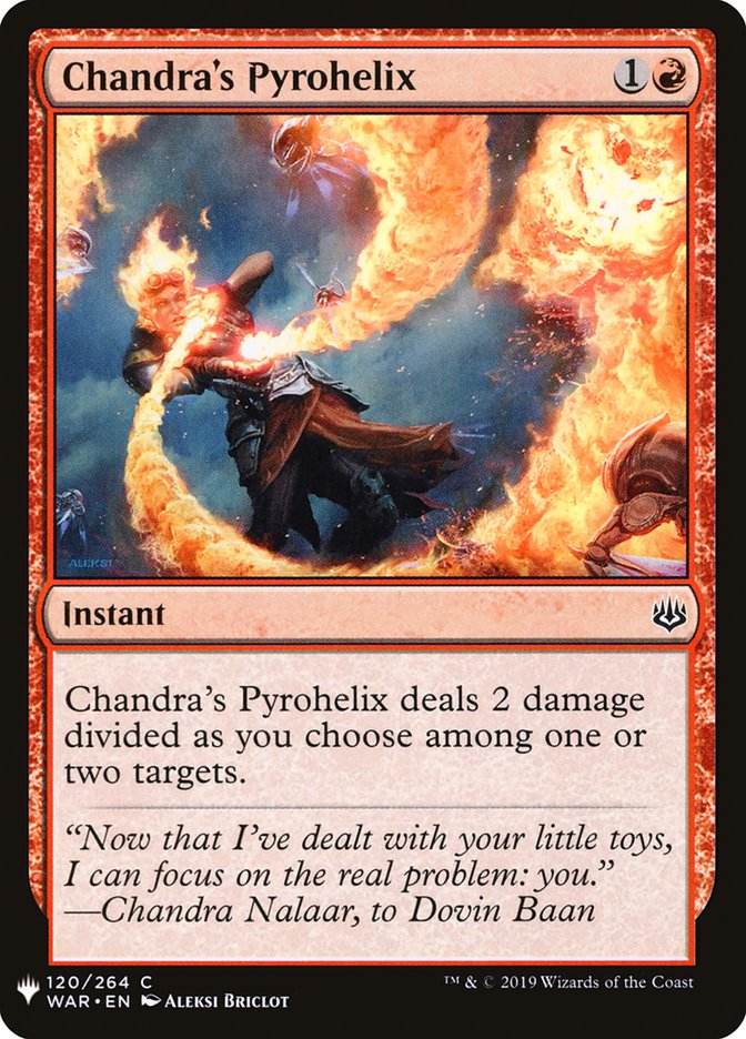 Chandra's Pyrohelix [Mystery Booster] | Red Riot Games CA