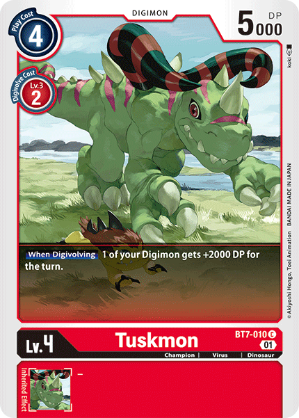 Tuskmon [BT7-010] [Next Adventure] | Red Riot Games CA