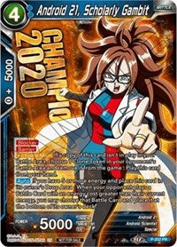 Android 21, Scholarly Gambit (P-202) [Promotion Cards] | Red Riot Games CA