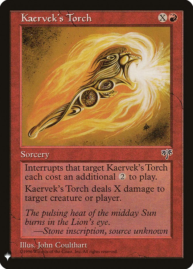 Kaervek's Torch [Mystery Booster] | Red Riot Games CA