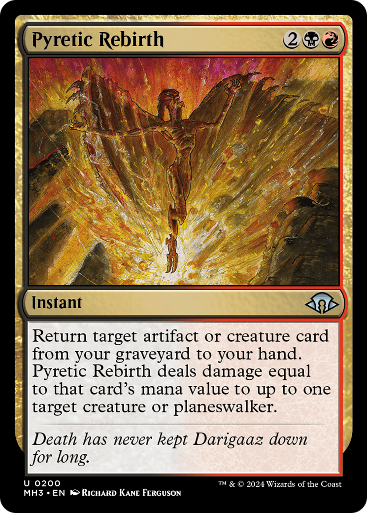 Pyretic Rebirth [Modern Horizons 3] | Red Riot Games CA