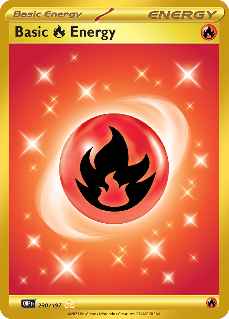 Basic Fire Energy (230/197) [Scarlet & Violet: Obsidian Flames] | Red Riot Games CA