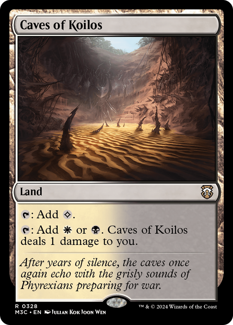 Caves of Koilos (Ripple Foil) [Modern Horizons 3 Commander] | Red Riot Games CA