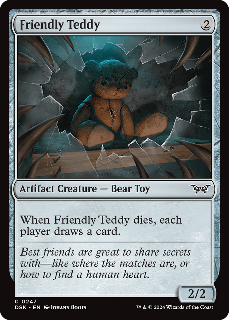 Friendly Teddy [Duskmourn: House of Horror] | Red Riot Games CA