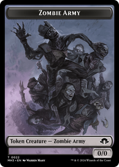 Zombie Army // Energy Reserve Double-Sided Token [Modern Horizons 3 Tokens] | Red Riot Games CA