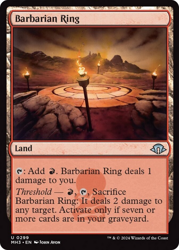 Barbarian Ring [Modern Horizons 3] | Red Riot Games CA