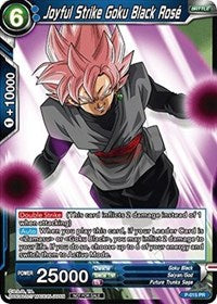 Joyful Strike Goku Black Rose (Foil Version) (P-015) [Promotion Cards] | Red Riot Games CA