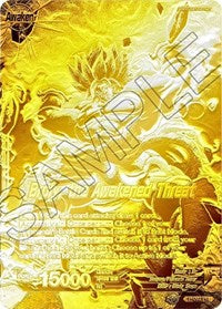 Broly // Broly, the Awakened Threat (Championship Final 2019) (Gold Metal Foil) (P-092) [Tournament Promotion Cards] | Red Riot Games CA