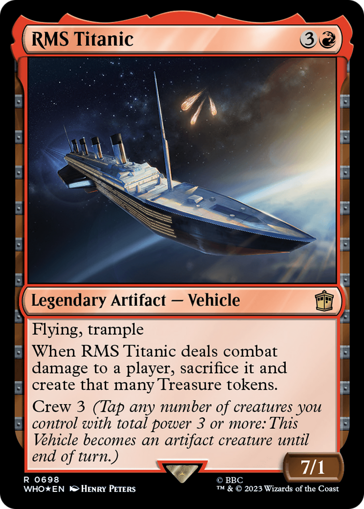 RMS Titanic (Surge Foil) [Doctor Who] | Red Riot Games CA