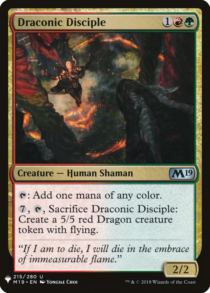 Draconic Disciple [Mystery Booster] | Red Riot Games CA