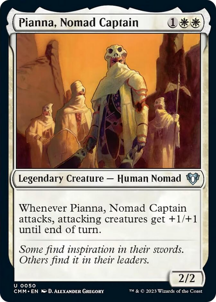 Pianna, Nomad Captain [Commander Masters] | Red Riot Games CA