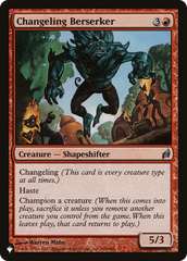 Changeling Berserker [The List Reprints] | Red Riot Games CA