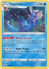 Vaporeon (SWSH072) [Sword & Shield: Black Star Promos] | Red Riot Games CA