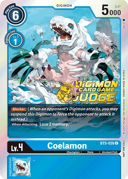 Coelamon [BT5-026] (Judge Pack 1) [Battle of Omni Promos] | Red Riot Games CA