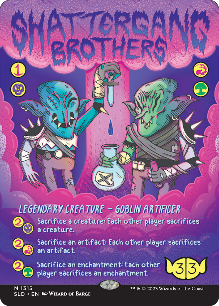 Shattergang Brothers (Rainbow Foil) [Secret Lair Drop Series] | Red Riot Games CA