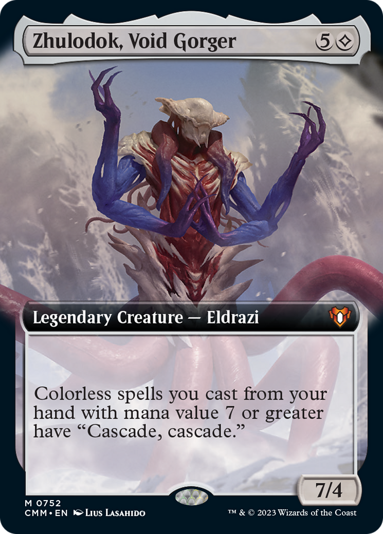 Zhulodok, Void Gorger (Extended Art) [Commander Masters] | Red Riot Games CA