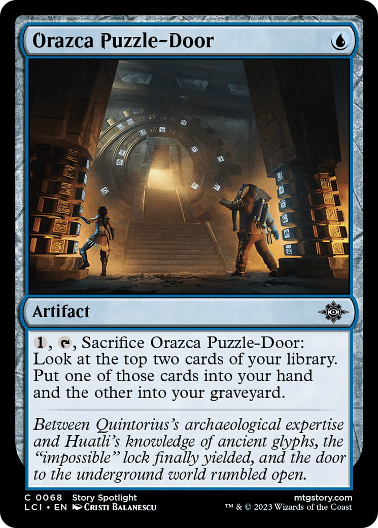 Orazca Puzzle-Door [The Lost Caverns of Ixalan] | Red Riot Games CA