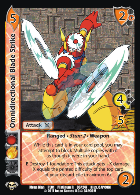 Omnidirectional Blade Strike (PLATINUM) [MM02] | Red Riot Games CA