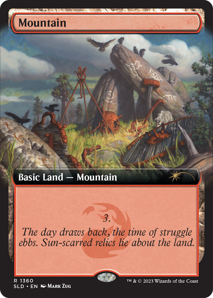 Mountain (1360) [Secret Lair Drop Series] | Red Riot Games CA