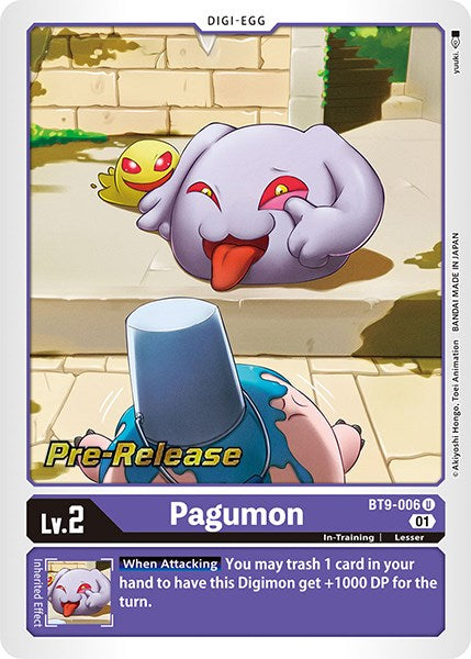 Pagumon [BT9-006] [X Record Pre-Release Promos]