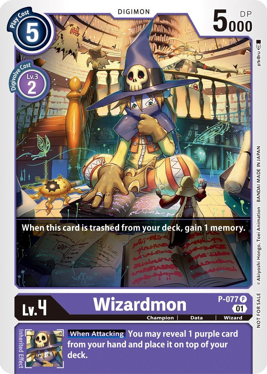 Wizardmon [P-077] (Update Pack) [Promotional Cards] | Red Riot Games CA
