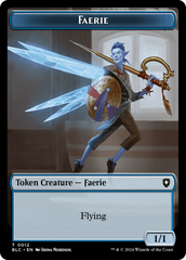 Spirit // Faerie Double-Sided Token [Bloomburrow Commander Tokens] | Red Riot Games CA