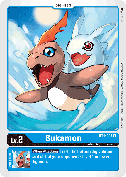 Bukamon [BT4-002] [Great Legend] | Red Riot Games CA