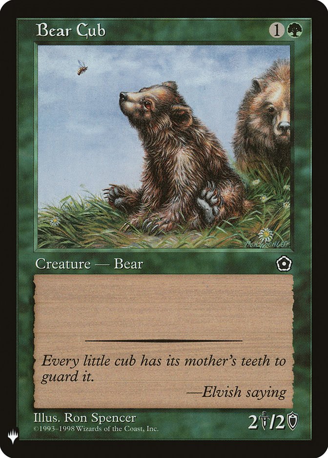 Bear Cub [Mystery Booster] | Red Riot Games CA