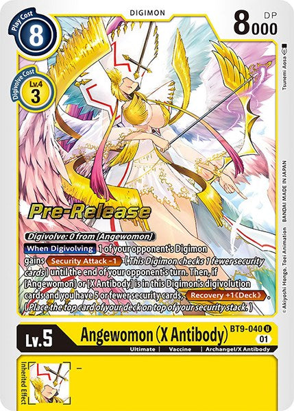 Angewomon (X Antibody) [BT9-040] [X Record Pre-Release Promos] | Red Riot Games CA