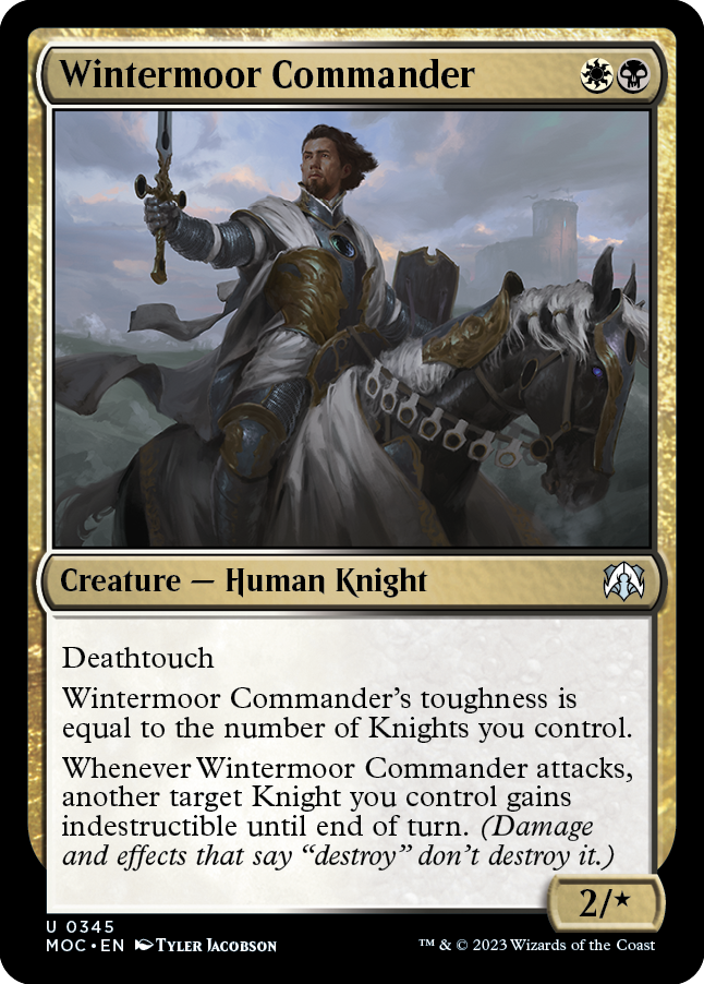 Wintermoor Commander [March of the Machine Commander] | Red Riot Games CA