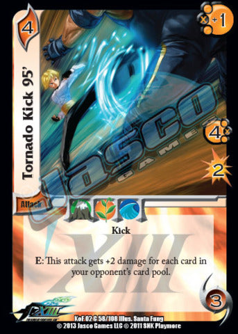 Tornado Kick 95' [KOF02]