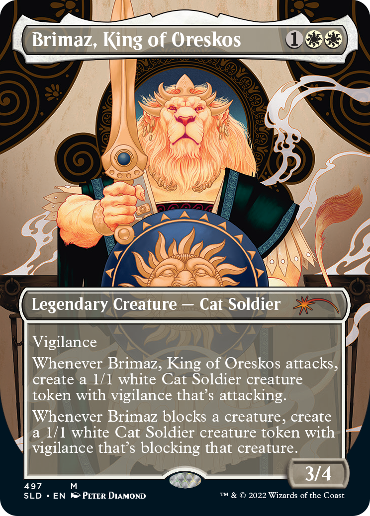 Brimaz, King of Oreskos (Borderless) [Secret Lair Drop Series] | Red Riot Games CA