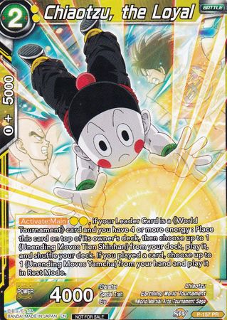 Chiaotzu, the Loyal (Power Booster: World Martial Arts Tournament) (P-157) [Promotion Cards] | Red Riot Games CA