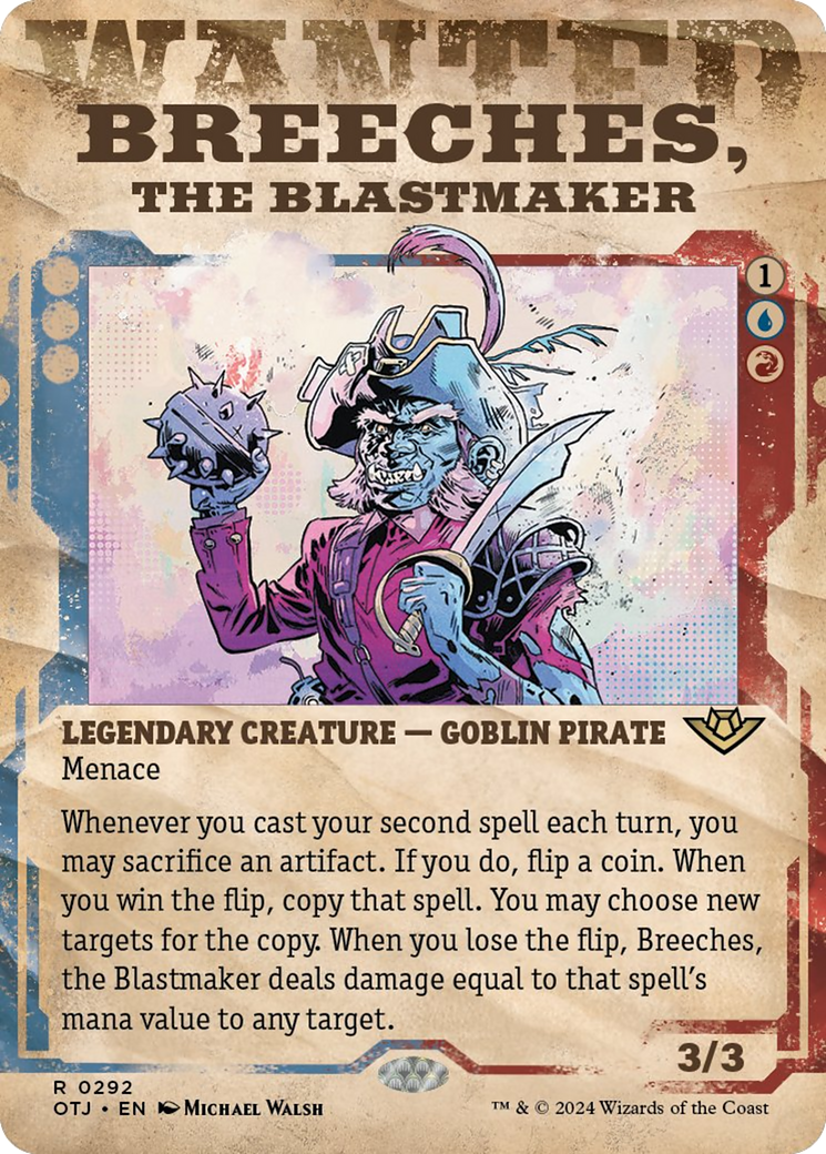 Breeches, the Blastmaker (Showcase) [Outlaws of Thunder Junction] | Red Riot Games CA