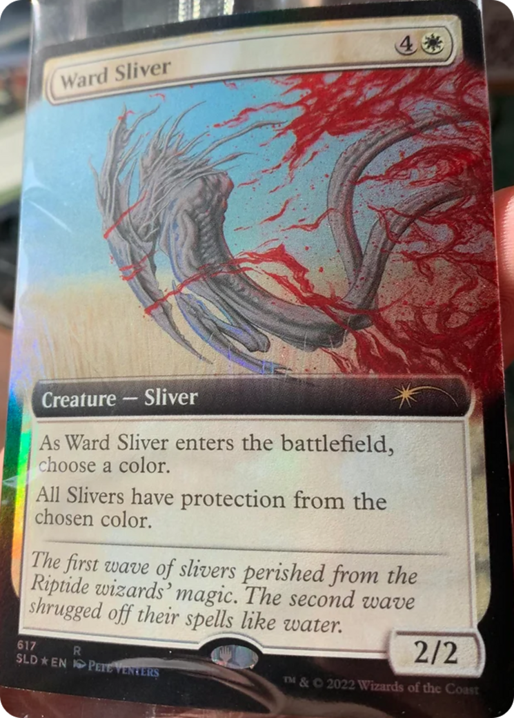 Ward Sliver (Extended Art) [Secret Lair Drop Promos] | Red Riot Games CA