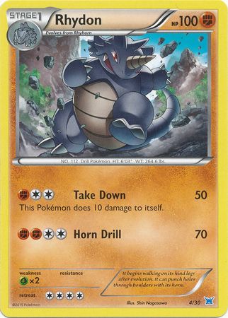 Rhydon (4/30) [XY: Trainer Kit 2 - Latios] | Red Riot Games CA