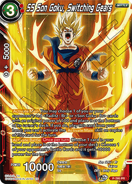 SS Son Goku, Switching Gears (P-295) [Tournament Promotion Cards] | Red Riot Games CA