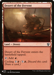 Desert of the Fervent [The List Reprints] | Red Riot Games CA